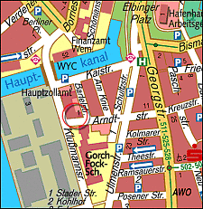 Dienststelle in der Arndtstraße 1, 27570 Bremerhaven